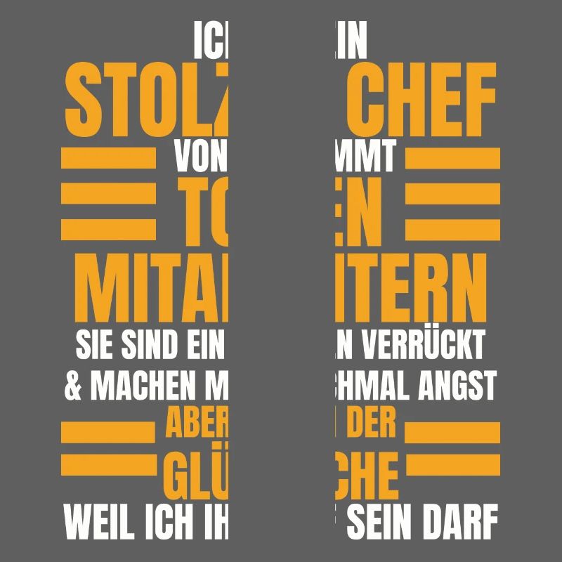Ich Bin Ein Stolzer Chef Geburtstag Geschenk