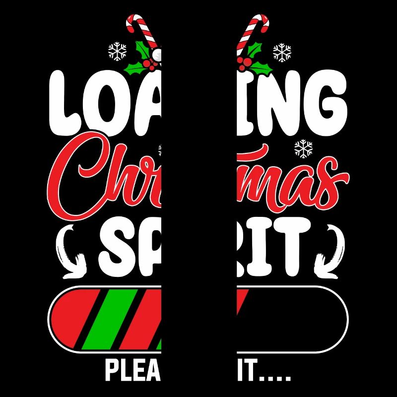 Loading Christmas Spirit Please Wait.... Santa Hol