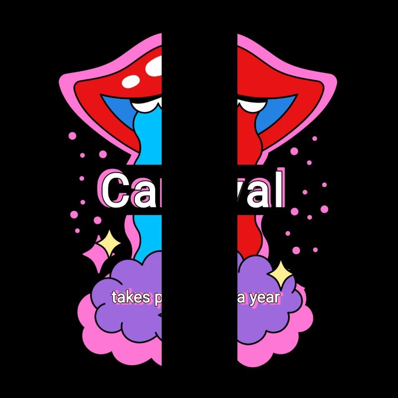 Carnival Regenbogen Farben