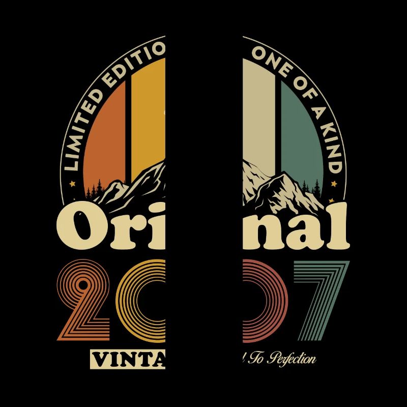 Original 2007 18th Anniversary Vintage Gift