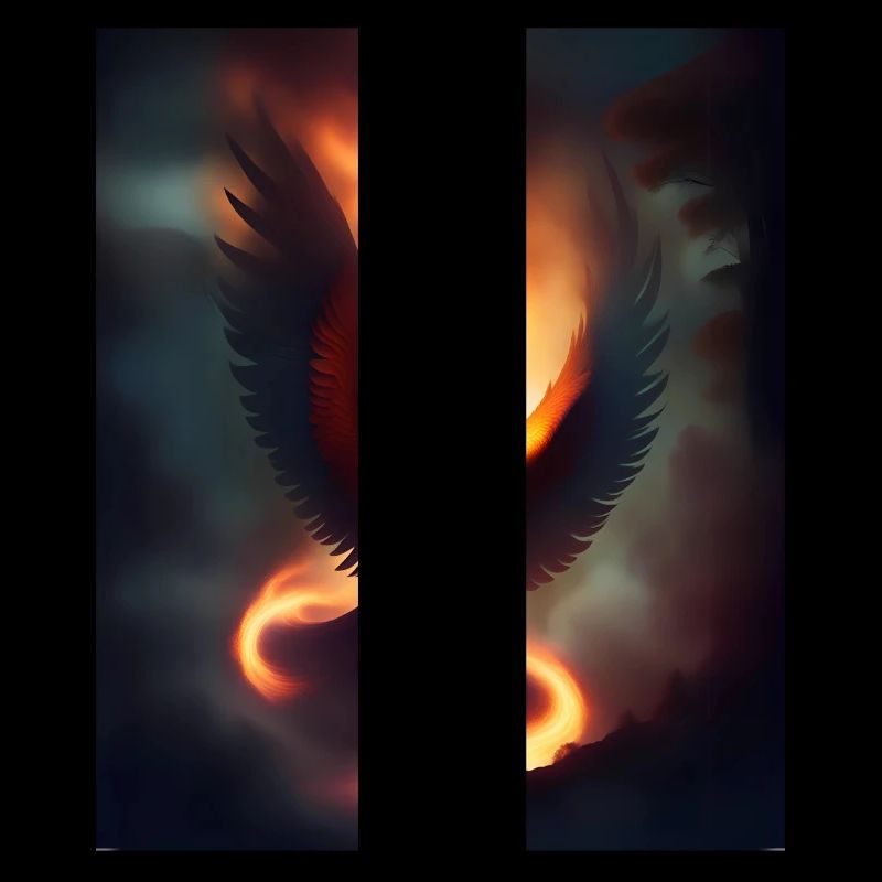 Episches Feuer Phönix