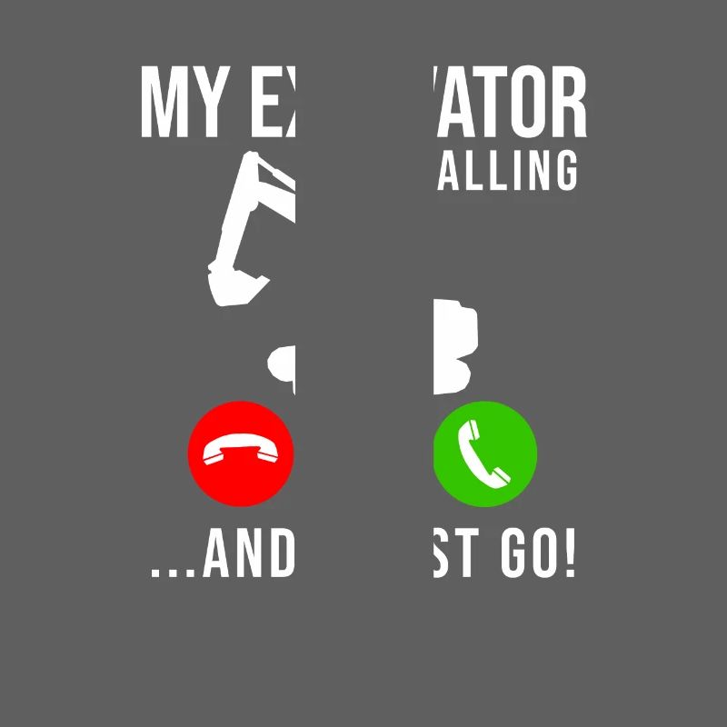 Excavator Construction Worker