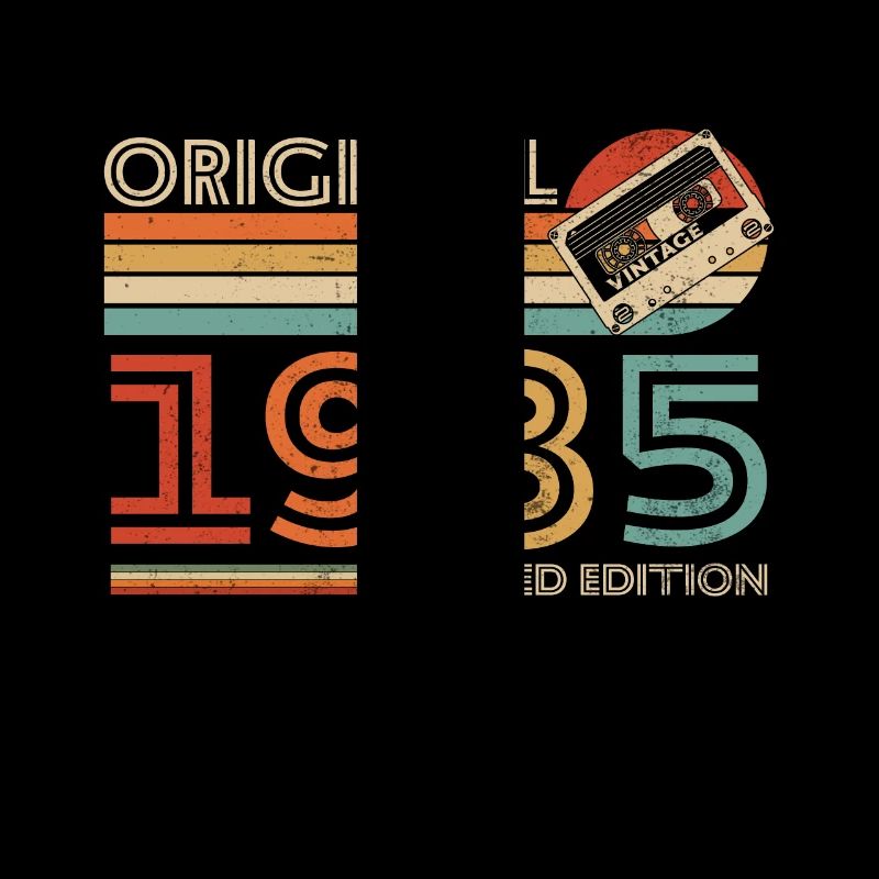 Original 1985 Vintage Retro Geburtstagsgeschenk