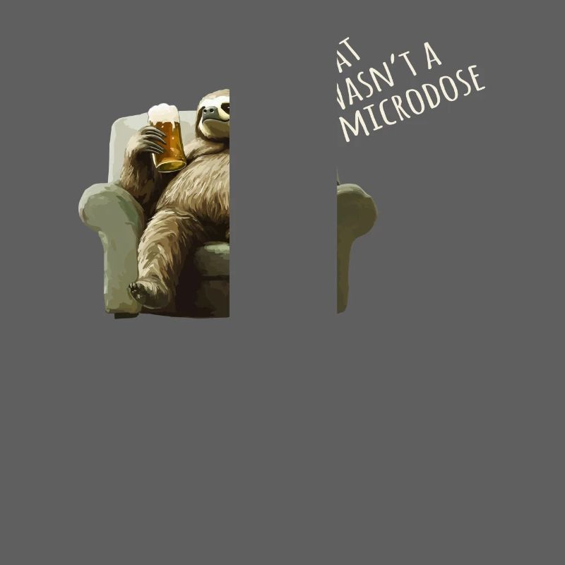 This was not microdosing sloth relaxation