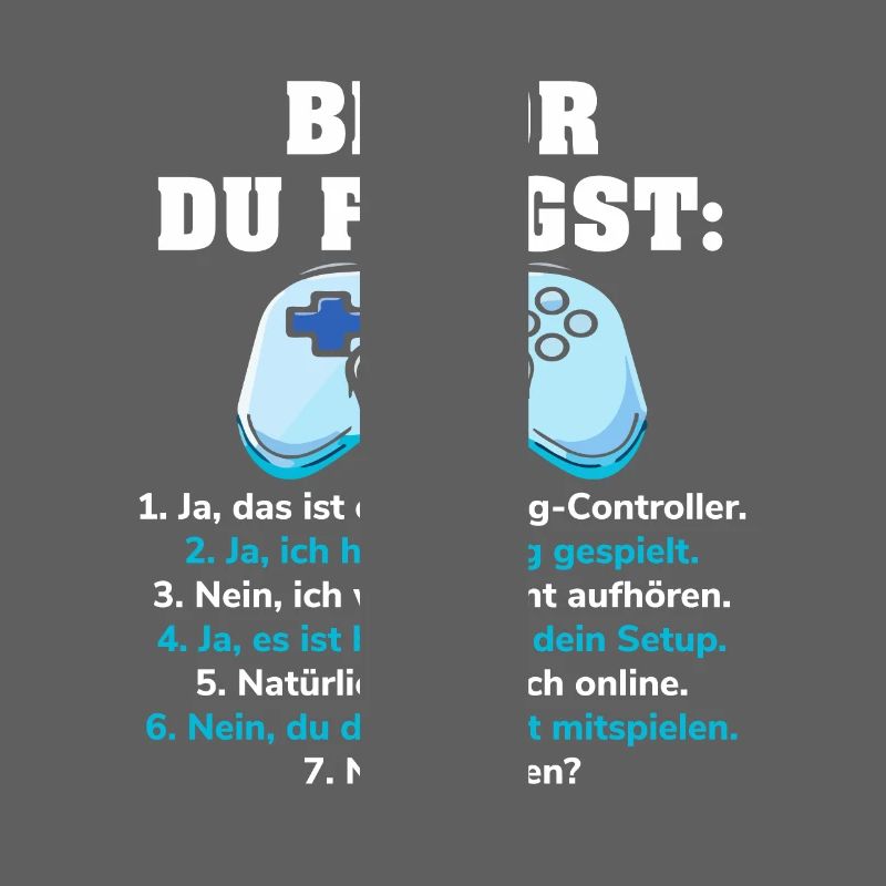 Bevor Du Fragst Gaming Controller Zocker