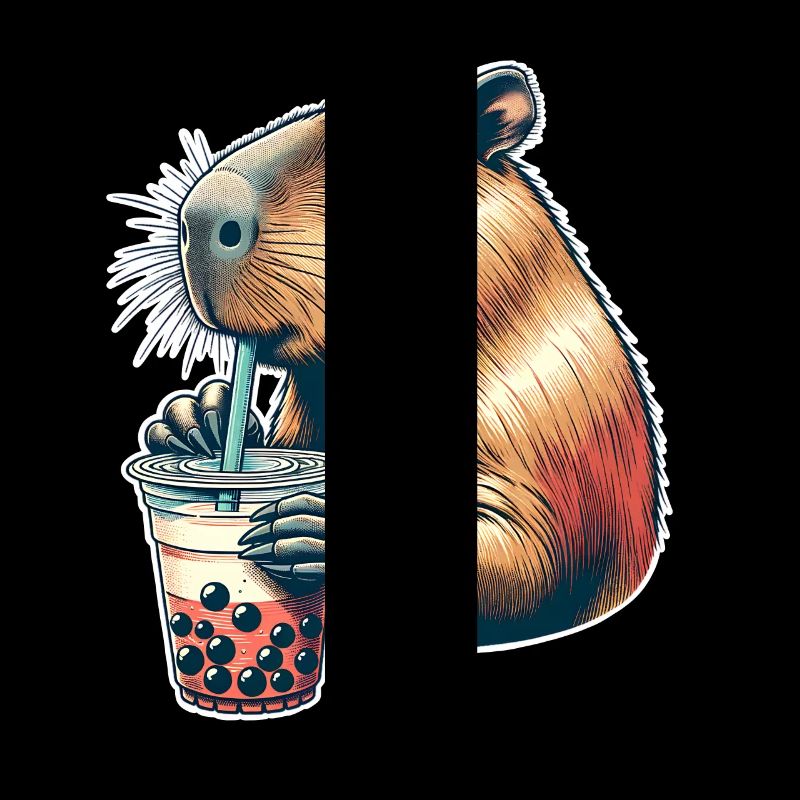 Capybara Bubble Tea