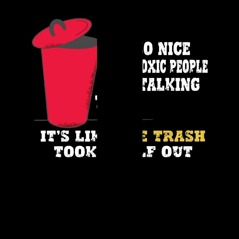 It's so nice when toxic people quit