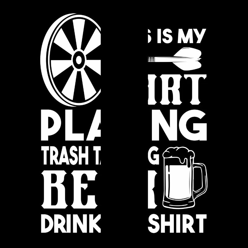 Darts Play Trash Talk Beer Drinking
