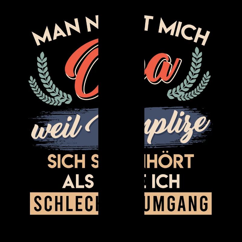 Opi MAN NENNT MICH OPA KOMPLIZE KLINGT SCHLECHT