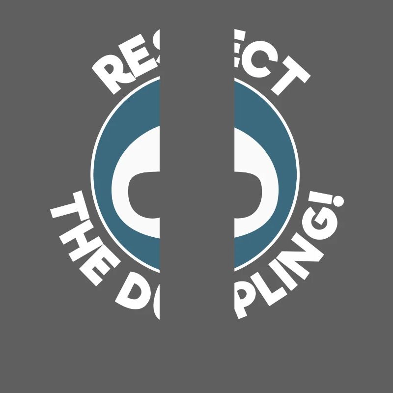 Respect The Dumpling Cool Dumpling Illustration