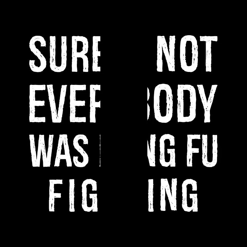 Surly tout le monde n’était pas drôle de combat de kung-fu