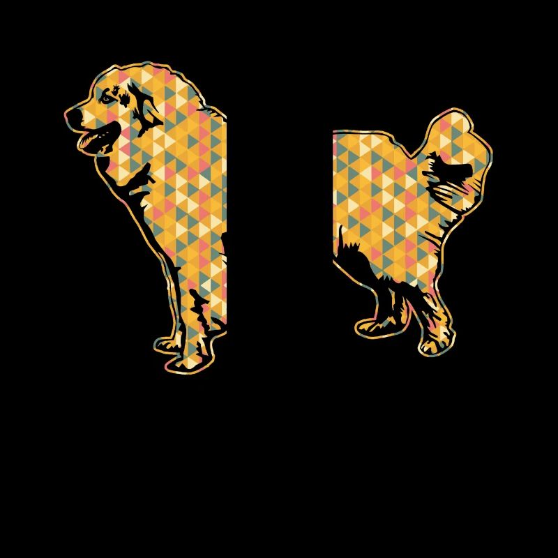 Great Pyrenees Geometric