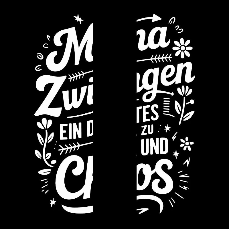 Mama von Zwillingen Zwillingsmama Zwillings Mutter