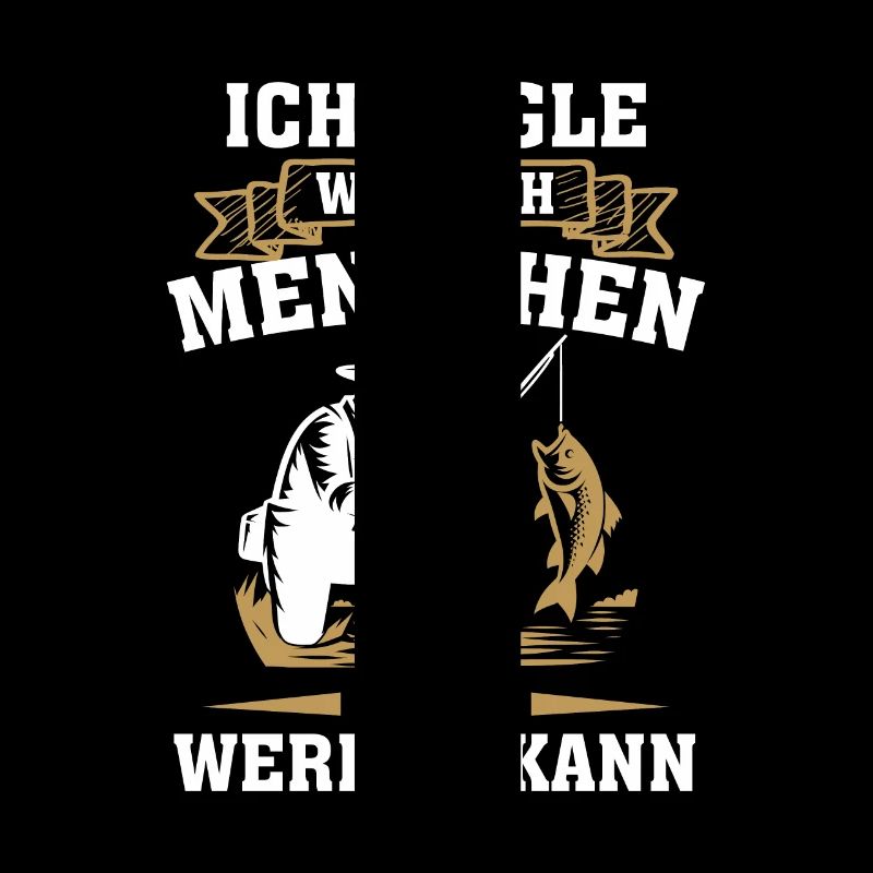 Ich Angle Weil Ich Menschen Nicht Werfen Kann