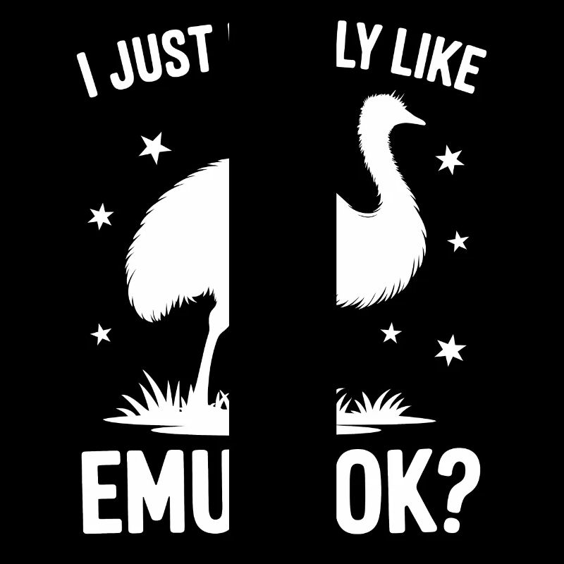 Emu Spruch Australien Emus Lustiges Emu Geschenk