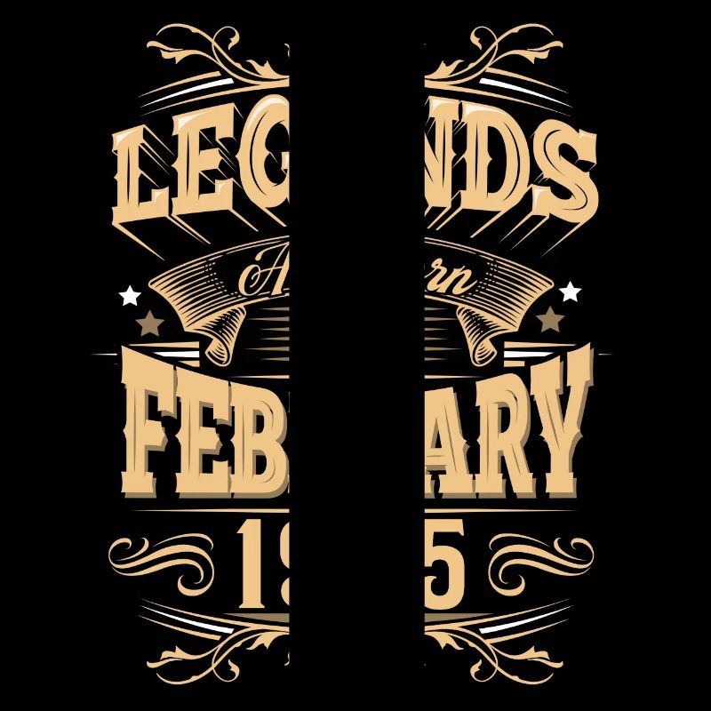February 1955 Birthday Legend