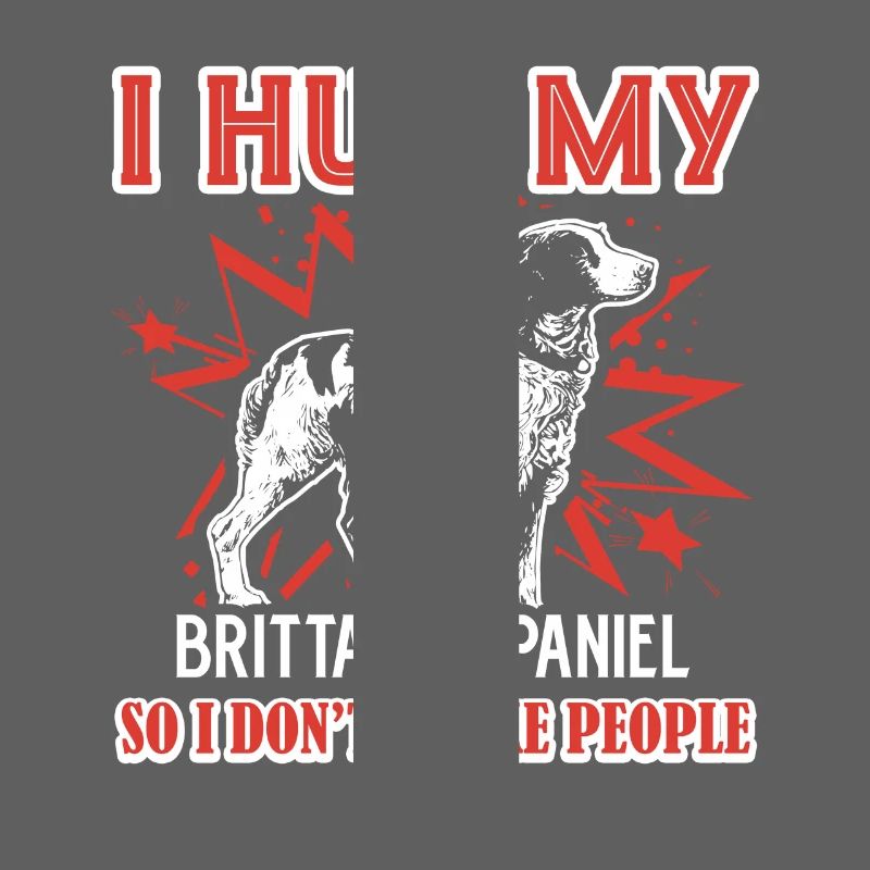 I Hug My Brittany Spaniel
