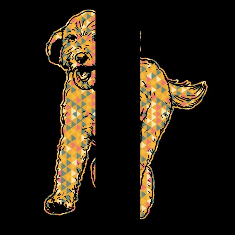 Labradoodle Geometric