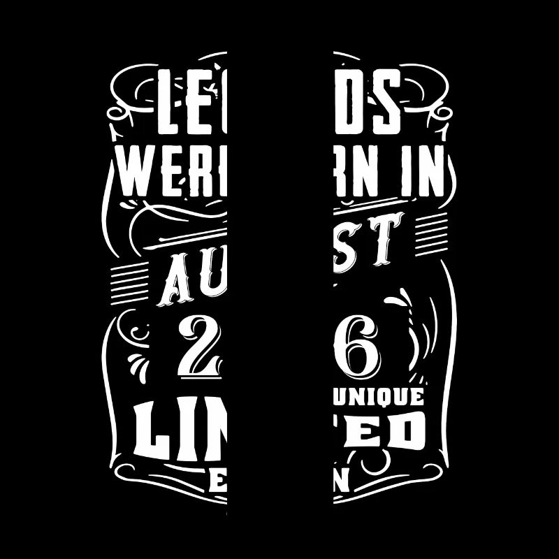 Anniversaire Août 2016 Année Edition Limitée Légende