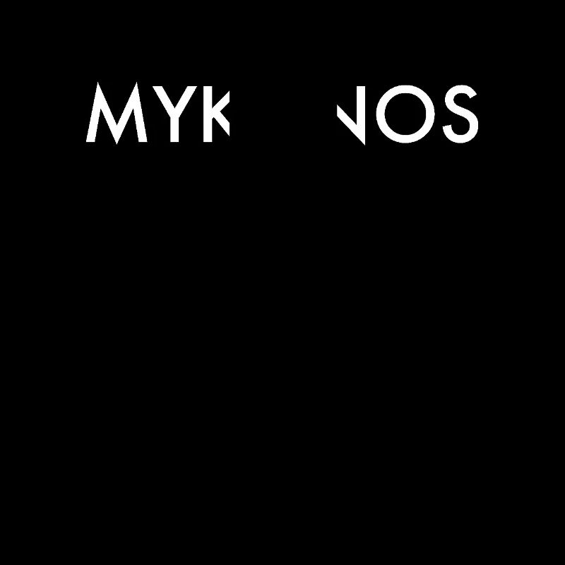 Mykonos Grèce Drapeau grec Grec