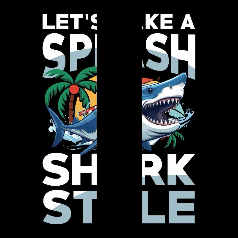 Let's Make A Splash Shark Style