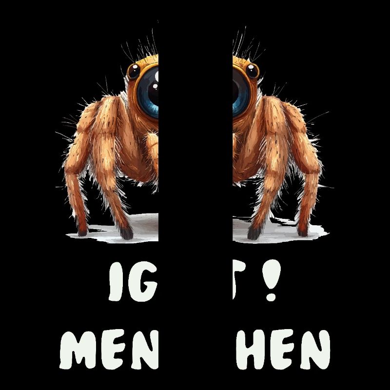 Drôle d’araignée avec dicton