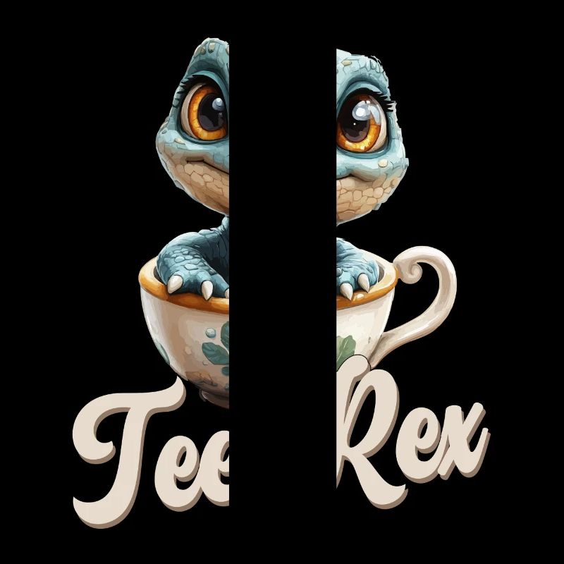 Jeu de mots drôle Dino Tee Rex