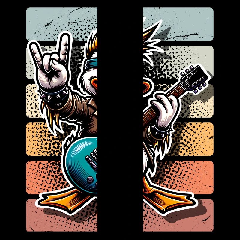 Duck Rock and Roll Guitariste