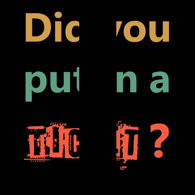 AVEZ-VOUS MIS UN TICKET – IT Admin PC Humour Blagues