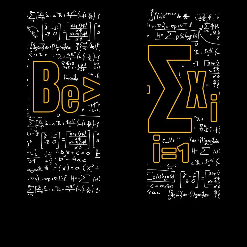 Mathe-Wortspiel – Sei größer als der Durchschnitt