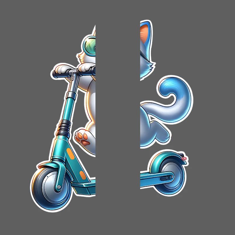 E-Scooter E-Scooter Trottinette pour chat