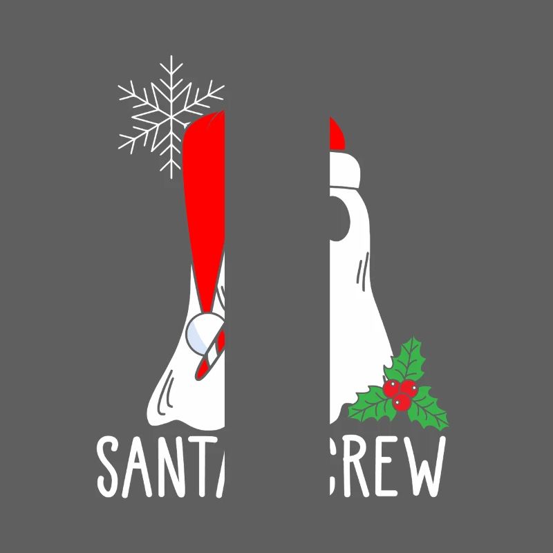 Weihnachtsmann Crew Geist Weihnachtskostüm