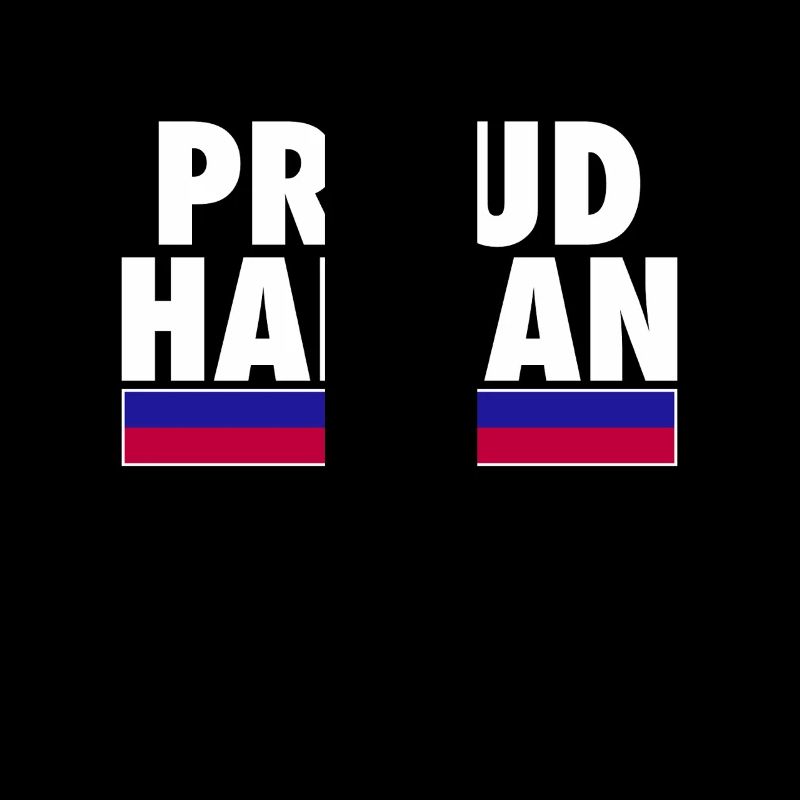 Fier drapeau haïtien haïtien