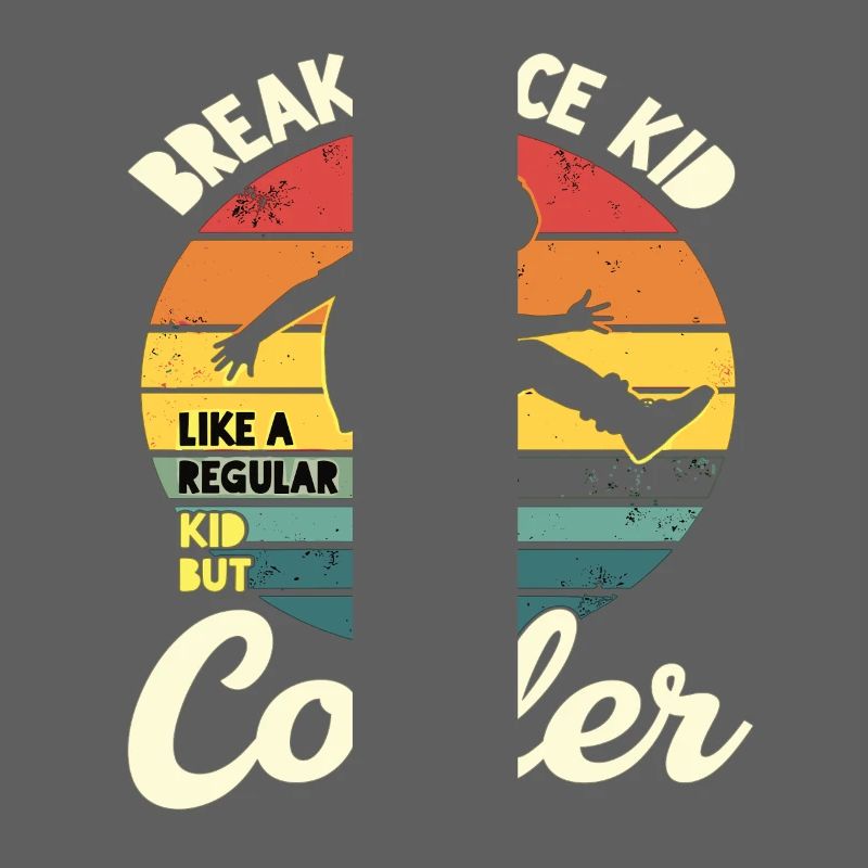 Breakdance Kid Breakdancer Retro Dance B-Boys