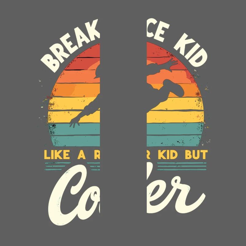 Breakdance Kid Breakdancer Retro Dance B-Boys