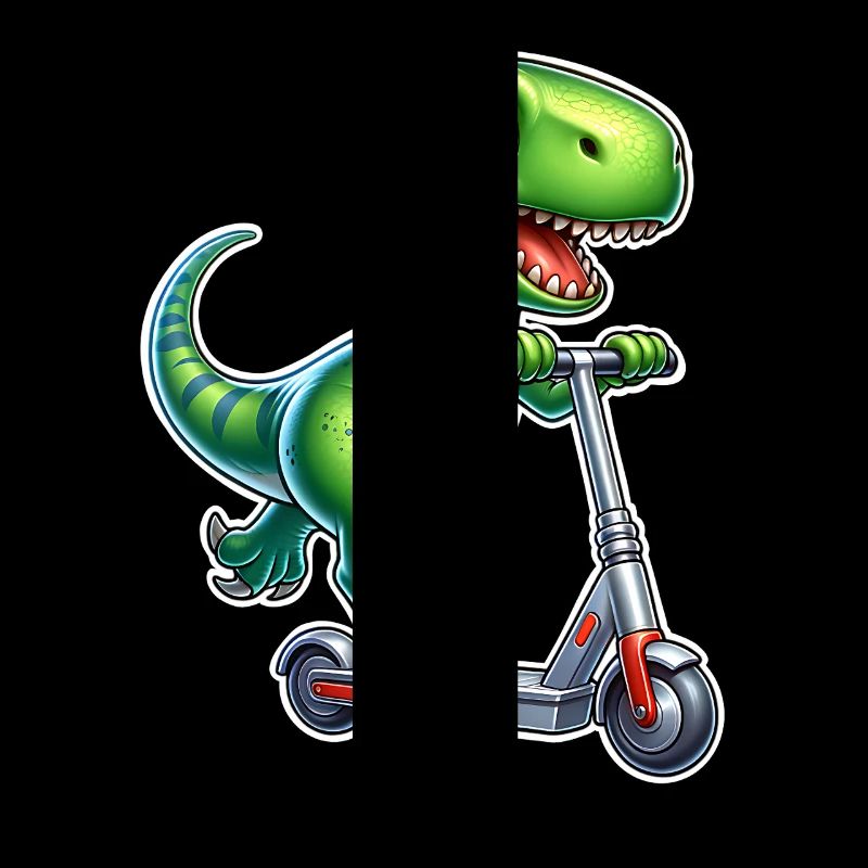E-Scooter E-Roller T Rex Dino Scooter
