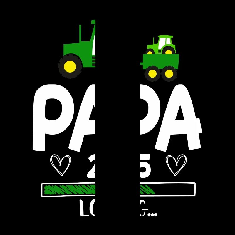 Papa 2025 Traktor Werdender Papa
