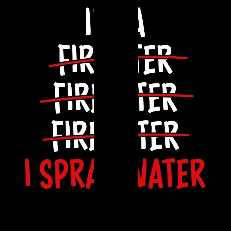 Funny Fire Brigade Design for Firefighters