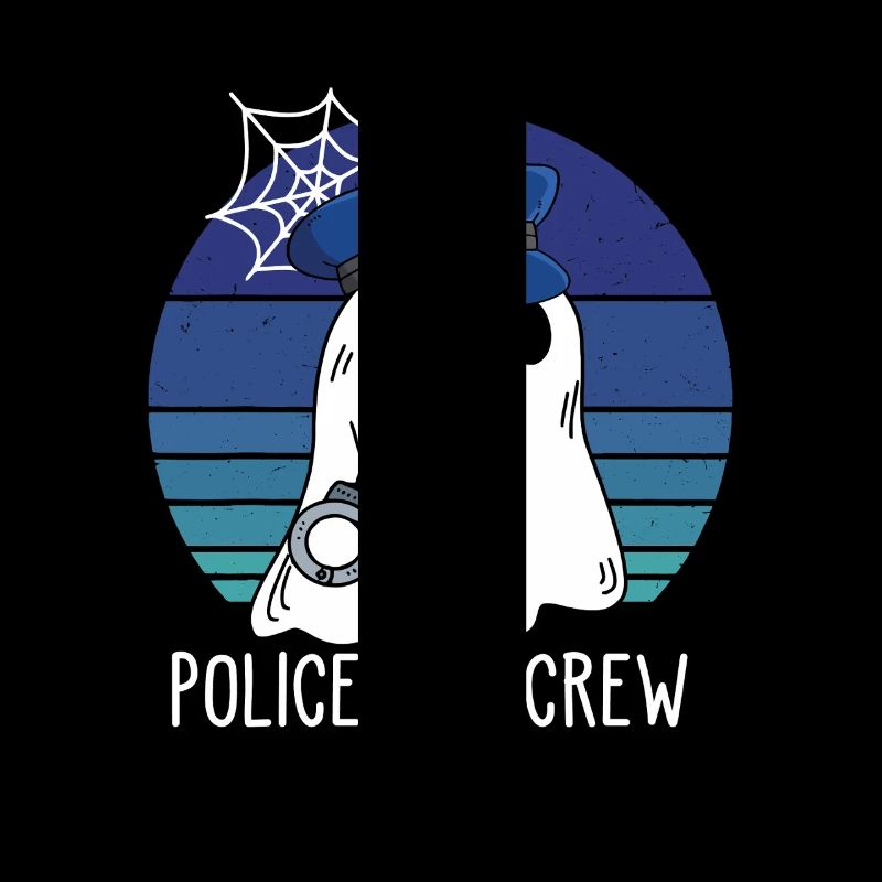 Polizei Boo Crew Geister Polizei
