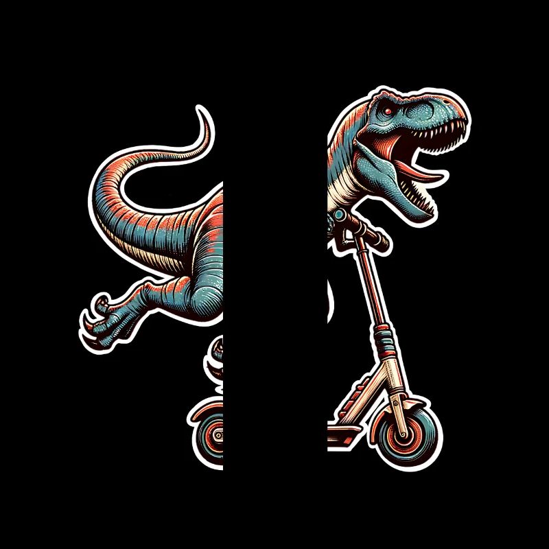 Kick Scooter E-Scooter E-Scooter T Rex Dino Scooter