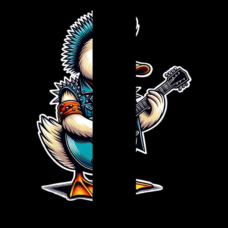 Duck Rock and Roll Guitariste