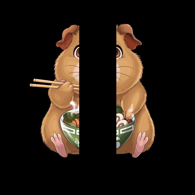 Fan de Ramen Cochon d’Inde - Mignon