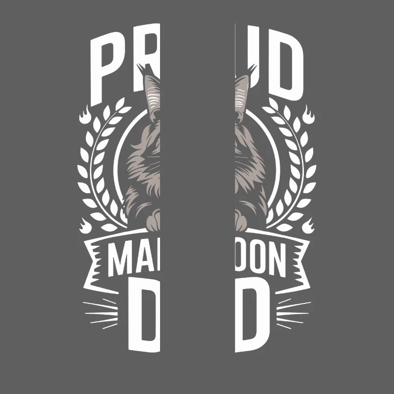 Fier Maine Coon Dad Cat Lover Design