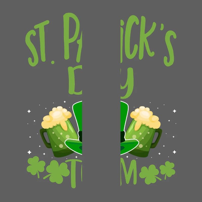 Saint-Patrick Team St Patrick Irlande Trèfle Bière