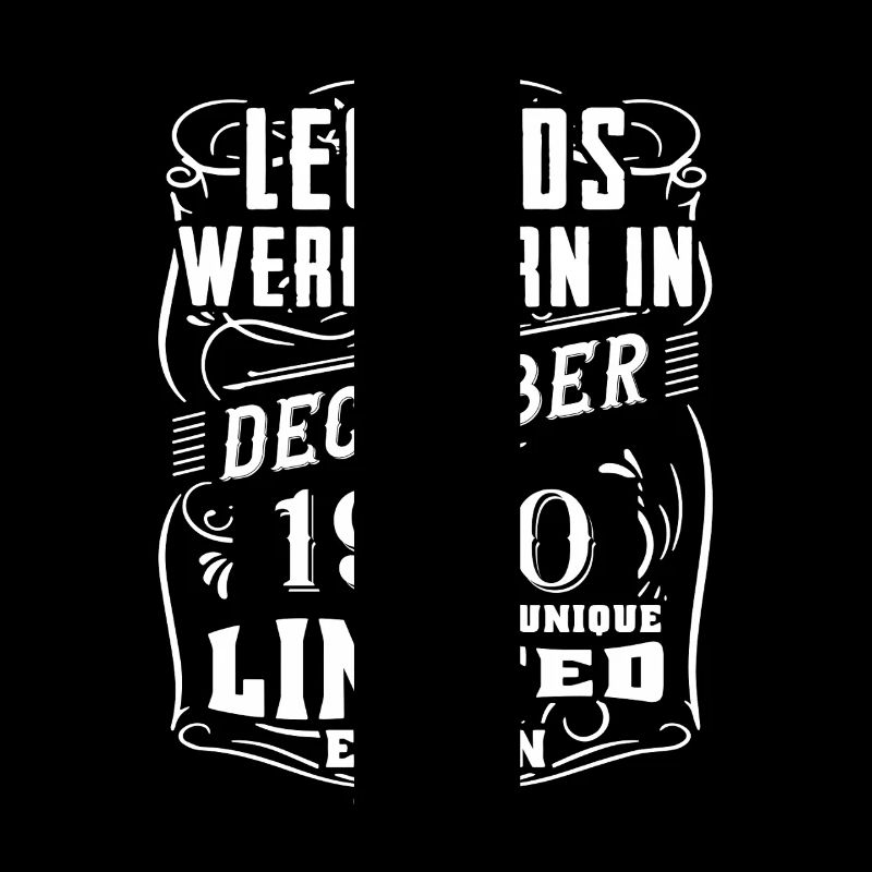 Geburtstag Dezember 1920 Limited Edition Legend
