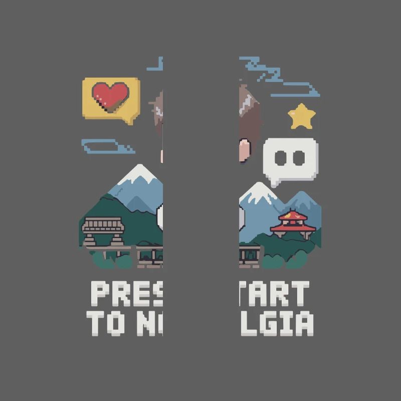 Press Start for Nostalgia Pixel Gamer World