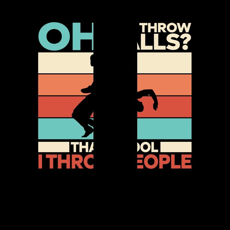 Oh, tu lances des balles ? C’est cool que je lance les gens