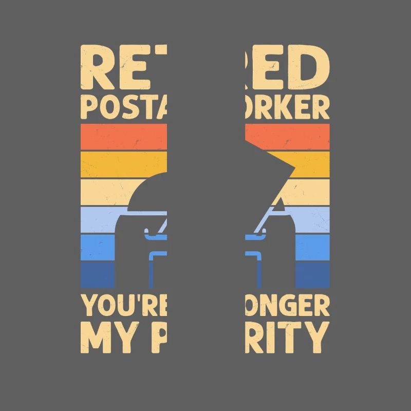 Retired Postal Worker Postal Worker Mailman