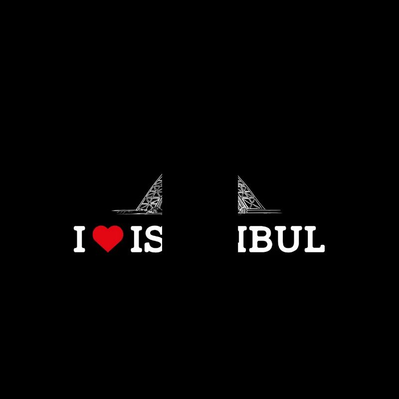 J’aime Istanbul Turquie Jeu de mots Tour Eiffel Lover Jeu de mots