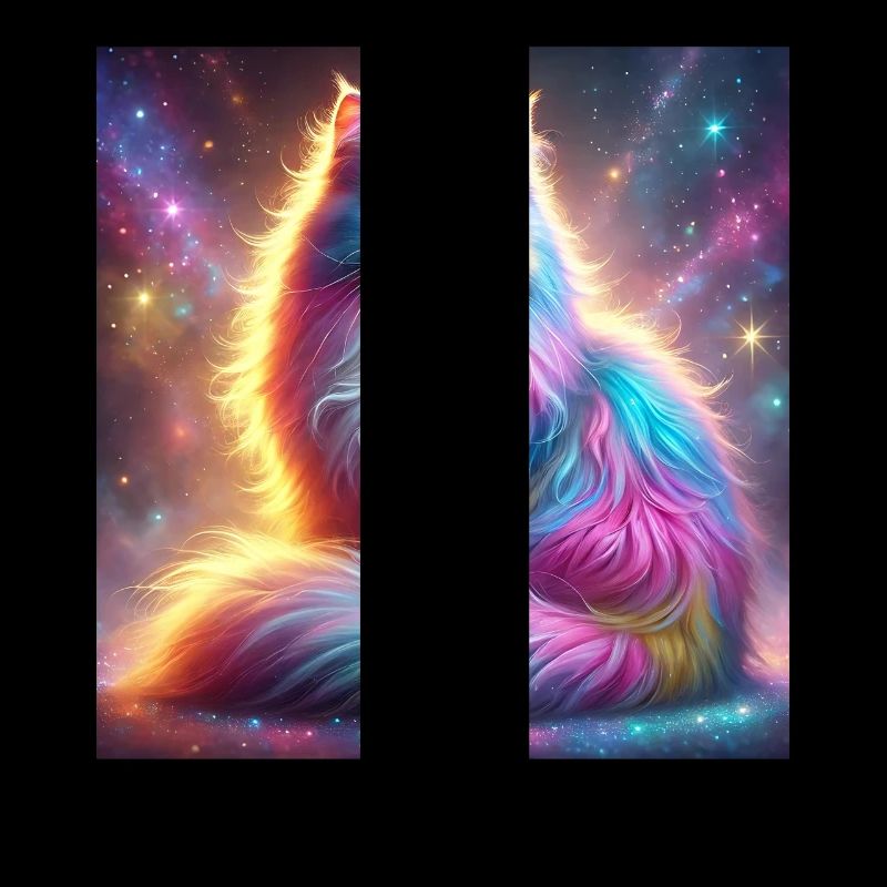 Magic Galaxy Cat in the Universe